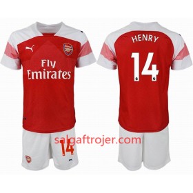 Arsenal Fodboldtrøjer HENRY 14 Børn Hjemmebanesæt 2018/19 Kort ærmer